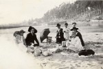 Comfort Family at the Beach in Santa Cruz
circa 1919