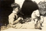 ComfortWayne & dog
circa 1919