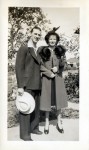 Clyde Comfort Sr. & Girlfriend Ulla, possibly Ulla Belle.
1940s