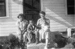 Rosalie, John, Virginia (Nadeau) & Randall Narcomey
pg002-5-1953