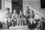 Rosalie & Randall Narcomey, Larry Woodfin, John Narcomey, ?, Tommy Woodfin, ?
pg003-2-1953